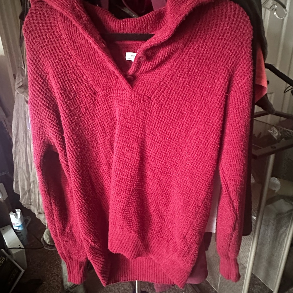 Aerie Cozy Red Women's Sweater